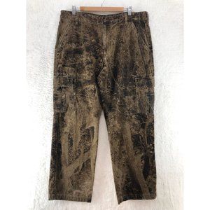 MENS REEL LEGENDS PERFORMANCE CAMO CARGO PANTS
